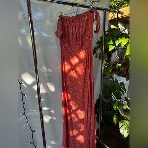 Pink vintage summer dress